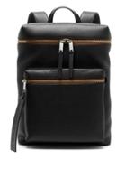 Matchesfashion.com Burberry - London Leather Backpack - Mens - Black