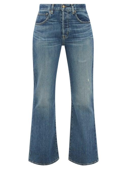 Nili Lotan - Juliet Distressed Boyfriend Jeans - Womens - Denim