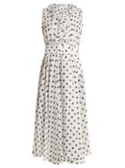 Matchesfashion.com Balenciaga - Trompe L'oeil Frill Top - Womens - White Navy
