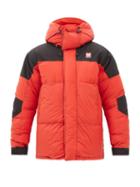 66 North - Tindur Hooded Quilted Down Coat - Womens - Red