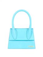 Jacquemus - Chiquito Moyen Medium Leather Top-handle Bag - Womens - Blue