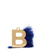 Fendi Abclick Letter 'b' Key Charm