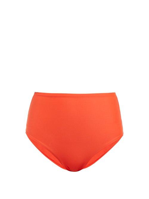 Matchesfashion.com Jade Swim - Bound High Rise Bikini Briefs - Womens - Red