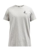Isabel Marant - Zafferh Logo-print Organic Cotton-jersey T-shirt - Mens - Grey