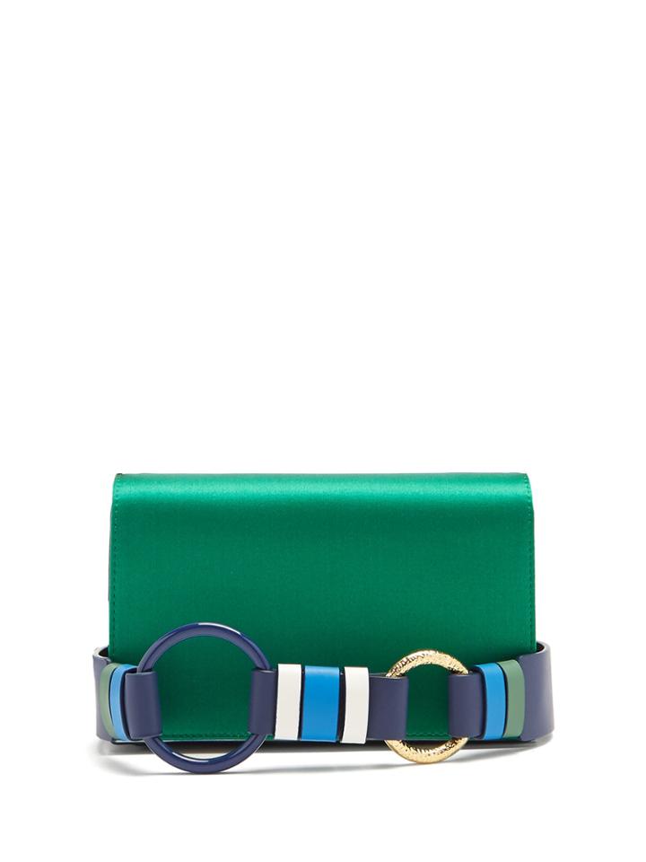 Diane Von Furstenberg Soire Satin Cross-body Bag