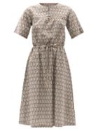 Matchesfashion.com A.p.c. - Elie Paisley-print Cotton Midi Dress - Womens - Multi