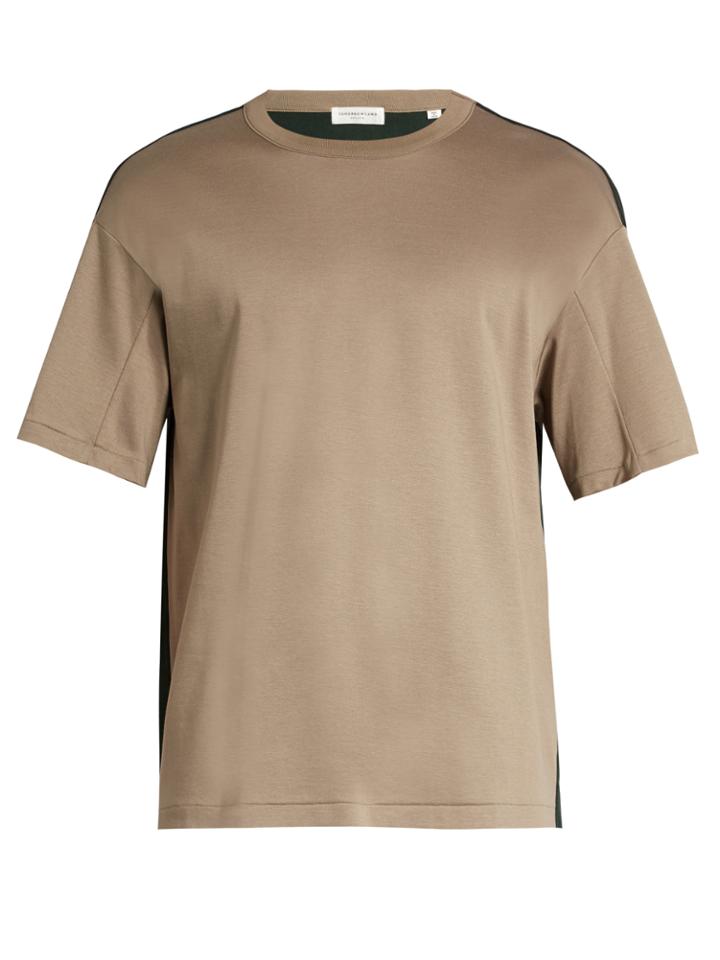 Tomorrowland Contrast-back Cotton-blend T-shirt