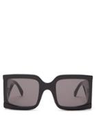 Matchesfashion.com Celine Eyewear - Oversized Square Acetate Sunglasses - Womens - Black