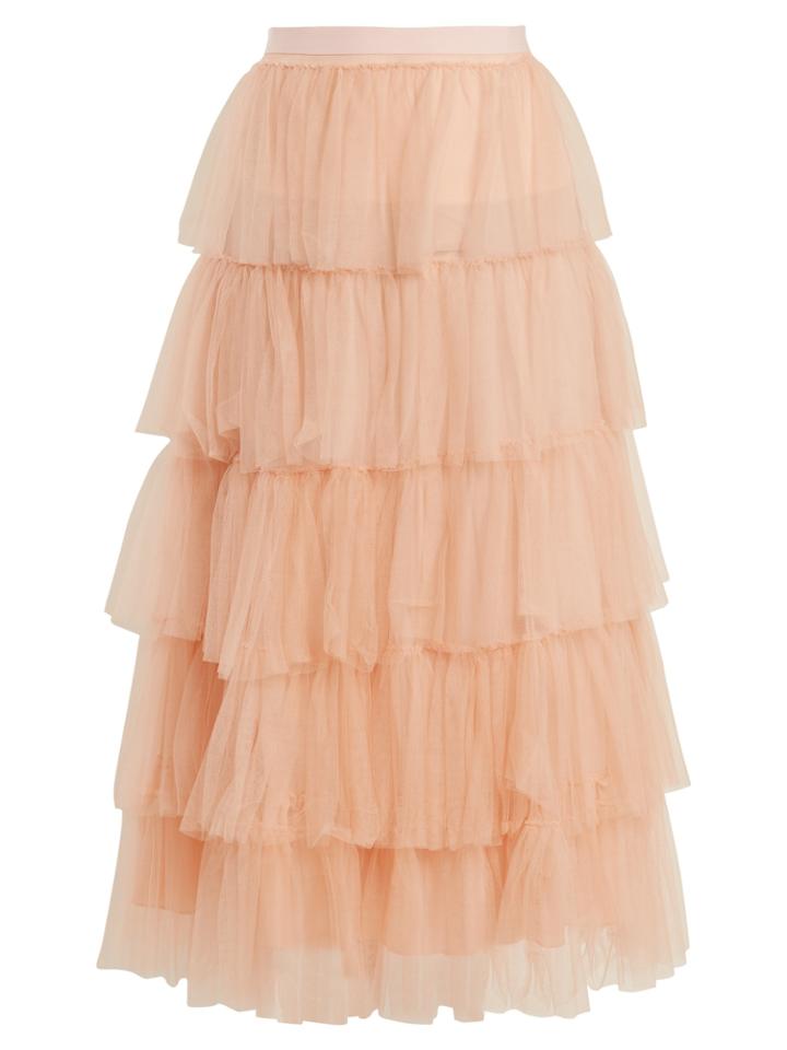 Emilio De La Morena Tierelle Tiered Tulle Skirt
