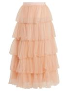 Emilio De La Morena Tierelle Tiered Tulle Skirt