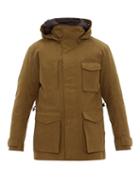 Matchesfashion.com 49 Winters - Layered Cotton Blend Gabardine Parka - Mens - Olive Green