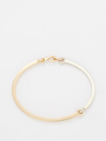 Maor - Aphelion 18kt Gold Bracelet - Mens - White Yellow Gold