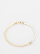 Maor - Aphelion 18kt Gold Bracelet - Mens - White Yellow Gold