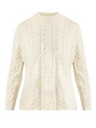 Matchesfashion.com Ryan Roche - Cable Knit Cashmere Sweater - Womens - Ivory