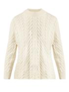 Matchesfashion.com Ryan Roche - Cable Knit Cashmere Sweater - Womens - Ivory