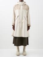 Moncler - Amance Hooded Technical-shell Parka - Womens - Ivory