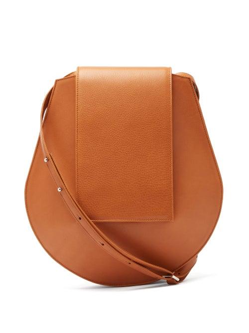 Matchesfashion.com Tsatsas - Cy Grained-leather Cross-body Bag - Womens - Tan