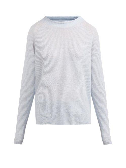 Matchesfashion.com Max Mara Leisure - Didone Sweater - Womens - Light Blue
