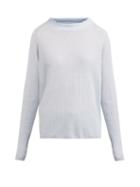 Matchesfashion.com Max Mara Leisure - Didone Sweater - Womens - Light Blue