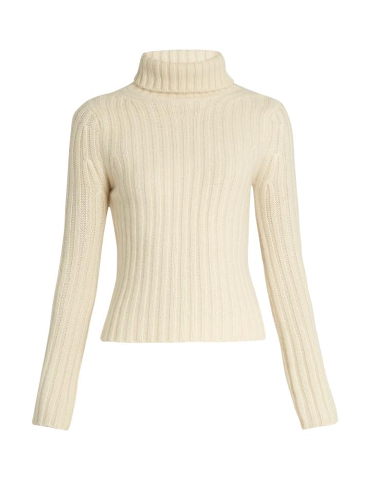 Ryan Roche Cashmere Roll-neck Sweater