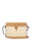 Matchesfashion.com Hunting Season - Trunk Raffia Cross Body Bag - Womens - Tan Multi