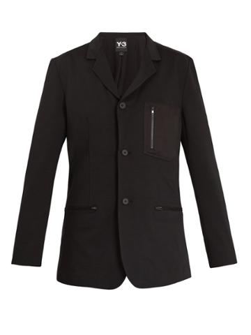 Y-3 X James Harden Notch-lapel Cotton-blend Blazer
