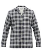 Matchesfashion.com Officine Gnrale - Dario Checked Cotton-blend Twill Shirt - Mens - Black Multi