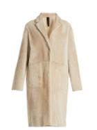 Giani Firenze Silvia Reversible Shearling Coat