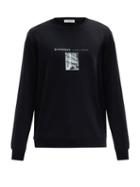 Matchesfashion.com Givenchy - Photo-print Cotton-jersey Sweatshirt - Mens - Black