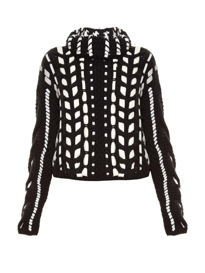 Altuzarra Caravan Roll-neck Wool And Mohair-blend Sweater