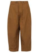 Matchesfashion.com Needles - Wide Leg Cotton Trousers - Mens - Brown