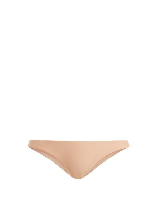 Matchesfashion.com Jade Swim - Most Wanted Low Rise Bikini Briefs - Womens - Light Pink