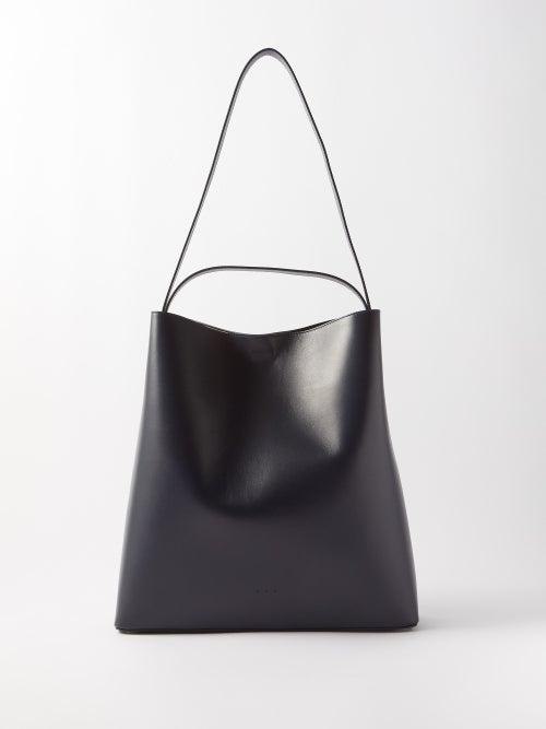 Aesther Ekme - Sac Leather Tote Bag - Womens - Dark Blue