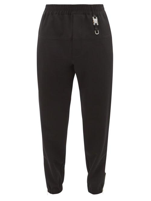 1017 Alyx 9sm - Rollercoaster-buckle Twill Trousers - Mens - Black