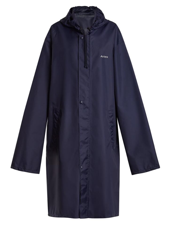 Vetements Horoscope Aries Hooded Raincoat