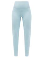 Matchesfashion.com Girlfriend Collective - High-rise Compression Leggings - Womens - Light Blue