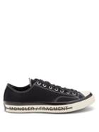 Moncler X Fragment X Converse - Fraylor Iii Canvas Trainers - Mens - Black