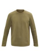 Matchesfashion.com Descente Allterrain - Capsule Technical-knit Sweater - Mens - Khaki