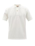 Paul Smith - Rainbow-button Cotton-jersey Polo Shirt - Mens - White