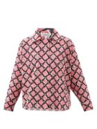Matchesfashion.com Loewe - Pyjama Anagram-print Cotton-poplin Blouse - Womens - Multi