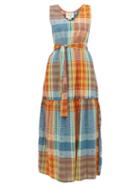 Matchesfashion.com Ace & Jig - Julien Carousel Weave Cotton Blend Dress - Womens - Multi