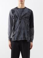 Needles - Patchwork Tie-dye Jersey Long-sleeved T-shirt - Mens - Multi