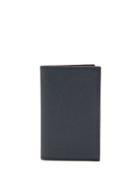 Matchesfashion.com Valextra - Grained-leather Wallet - Mens - Navy
