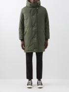 A.p.c. - Hector Shell Hooded Parka - Mens - Khaki