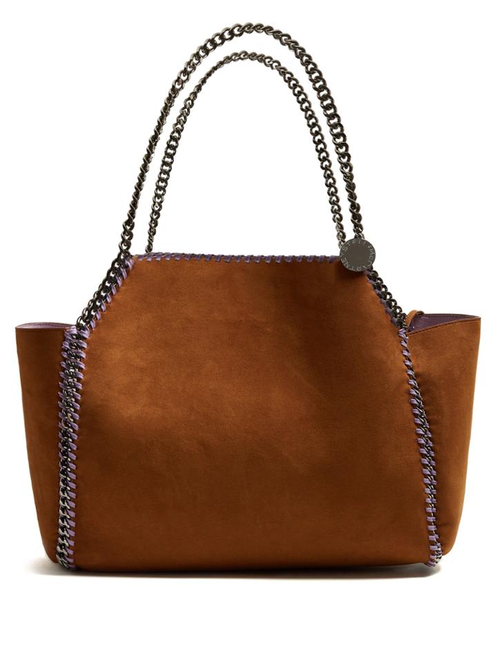 Stella Mccartney Falabella Reversible Faux-suede Tote