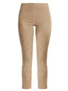 Vince Cropped Suede Trousers
