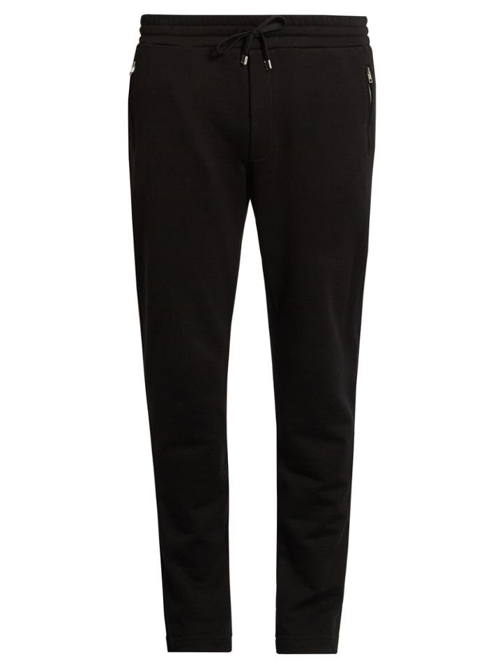 Dolce & Gabbana Cotton-jersey Track-pants