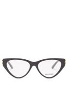 Balenciaga - Dynasty Cat-eye Acetate Glasses - Womens - Black