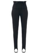 Matchesfashion.com Fendi - High-rise Soft-shell Skinny-leg Ski Trousers - Womens - Black