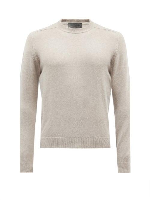 Iris Von Arnim - Ryan Fine-knit Cashmere Sweater - Mens - Beige